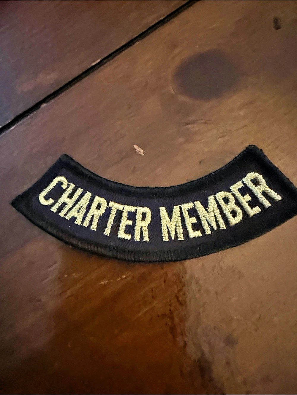 Charter Member Patch